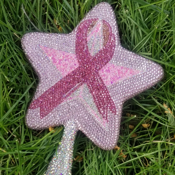 🆕️Jeffree Star, Bling,Breast Cancer Ribbon Mirror - Picture 11 of 11